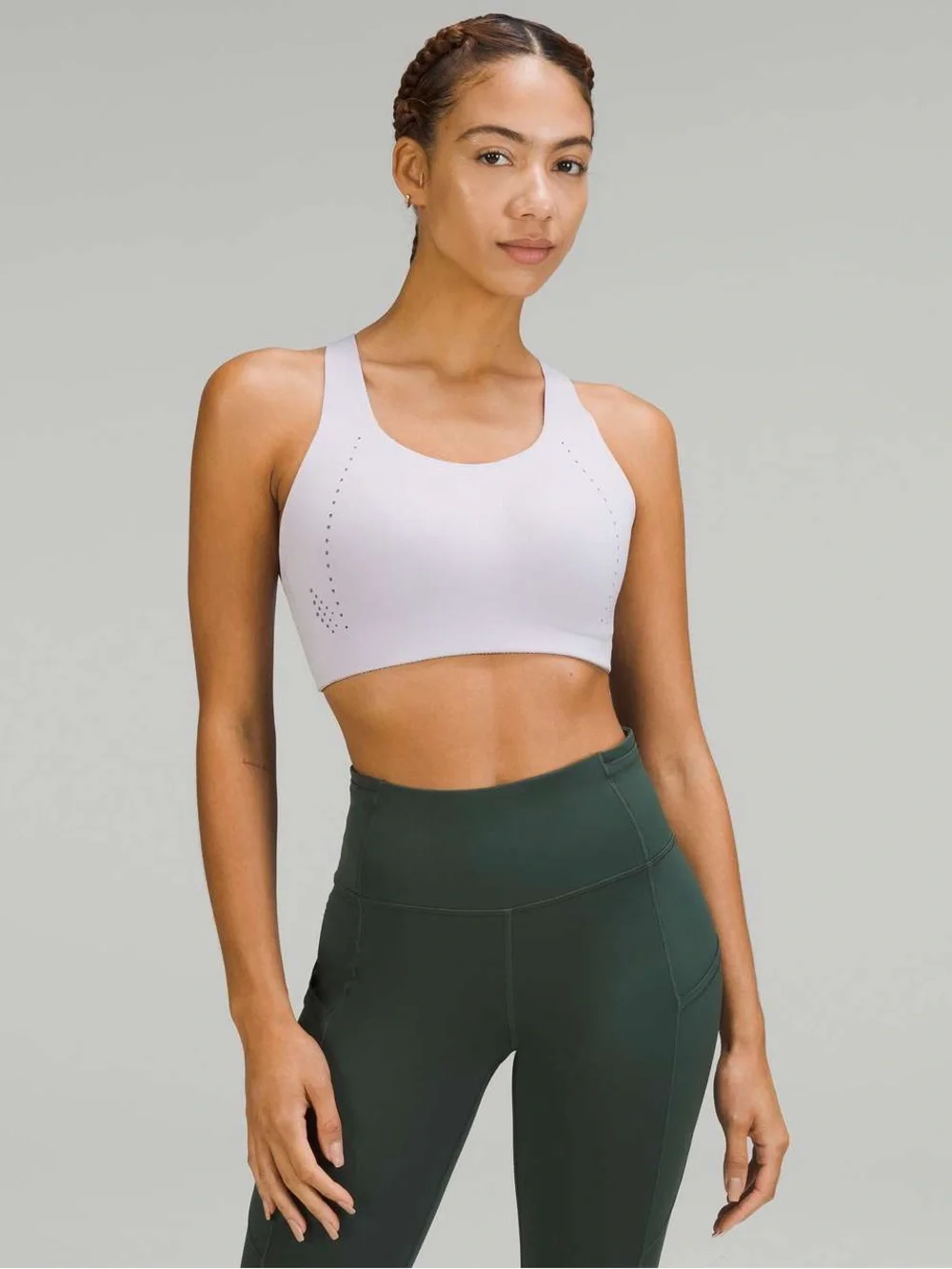NWT Lululemon AirSupport Bra *High Support Faint Lavender / Peri Purple - Picture 2 of 8